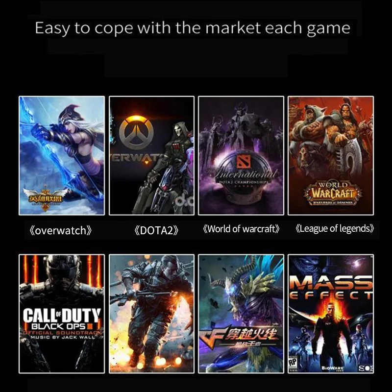 Новая Проводная игровая клавиатура с светодиодный скользящей светодиодной