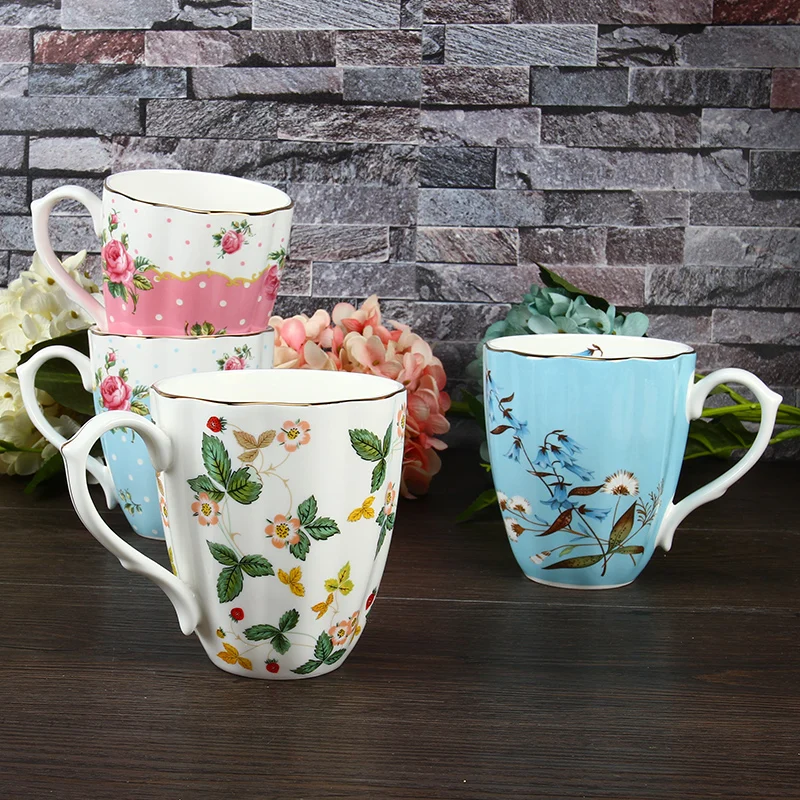 Фарфоровая кофейная кружка популярный дизайн Альбера тонкие кости Китай | Дом и