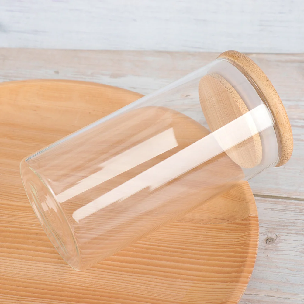 Прозрачная стеклянная банка объемом 175 мл герметичный контейнер для хранения