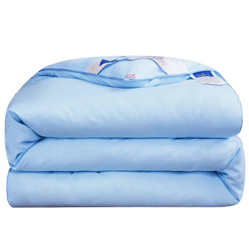 1 5-5 кг однотонное одеяло 100% шелк Тутовый утолщенное теплое зимнее весеннее и