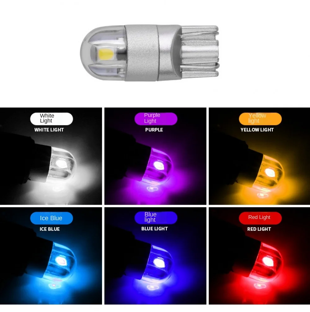 10 шт . 3030 T10 Led Smd W5w автомобильный номерной знак приборная алюминиевые багажные