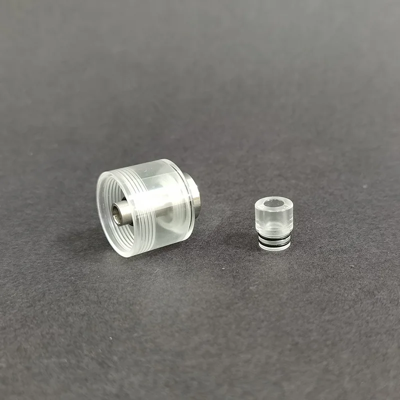 

Replacement PEI Tank Cap For Flash E-Vapor V4.5S+ RTA With Drip Tip 2.5ml 3.5ml Vape Tank Accessory