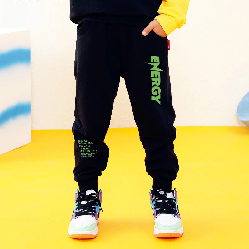 Детские штаны От 3 до 12 лет брюки для мальчиков ежедневной носки детская одежда из