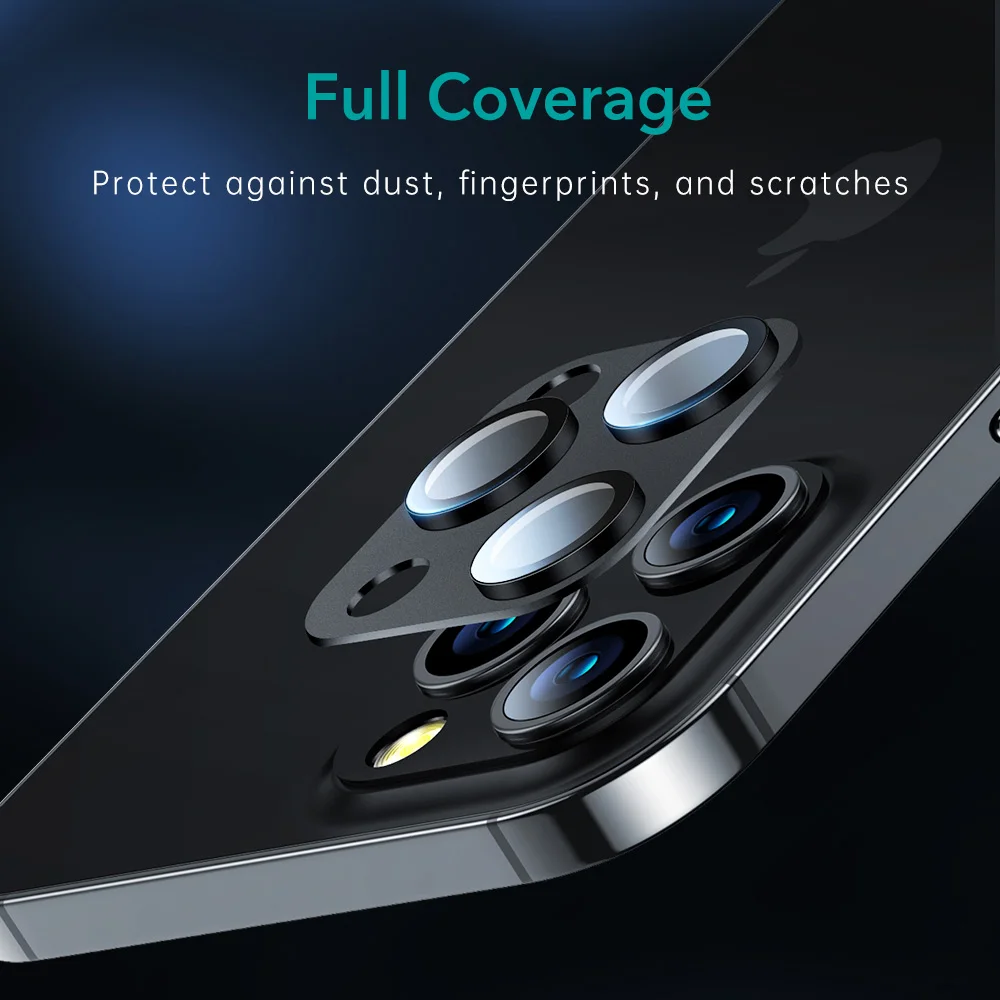 ESR Camera Protector for iPhone 13 12 Pro Max HD Clear Glass for iPhone 13 12 Pro Len Films for iPhone 13 mini Camera Protector