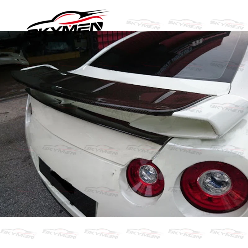 Задний спойлер для багажника Nissan R35 GTR комплект тюнинга корпуса из углеродного