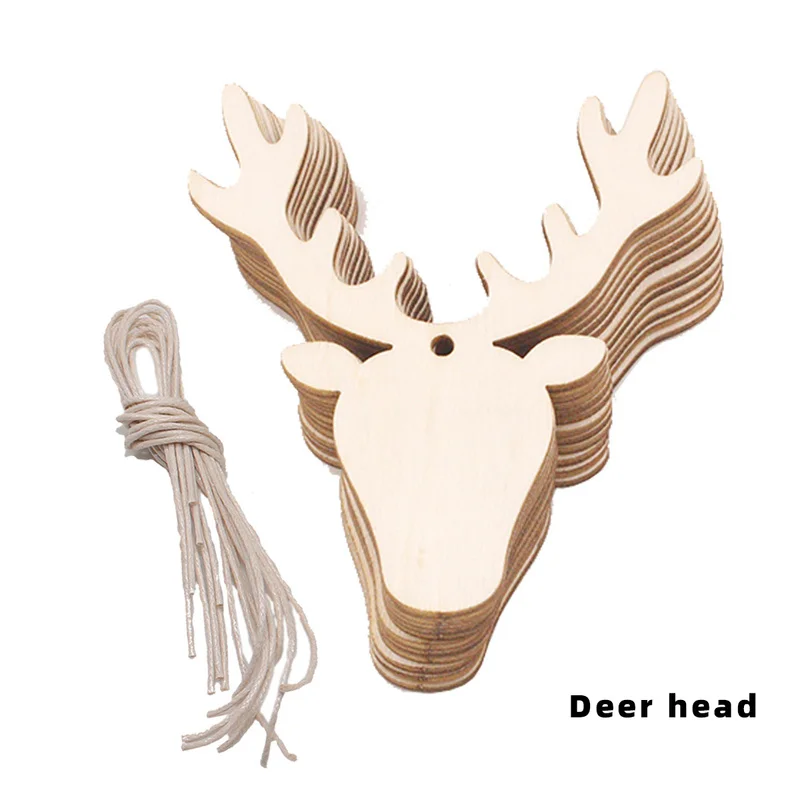 10 шт. деревянные подвески для украшения дома | Дом и сад