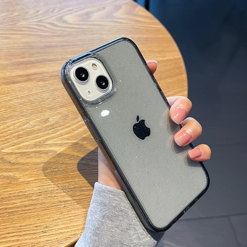 For iphone 13 case Shiny glitter shockproof armor case for iphone 12 12Pro Max 13 Pro 11 11Pro Max X XR XS Max hard case cover