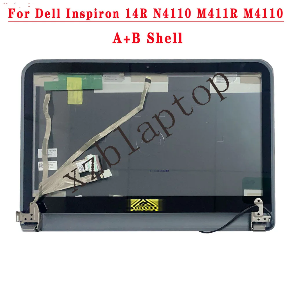 Frontal para Dell Novo Moldura Inspiron N4110 M411r M4110 dp - n 0kgvxf 08cygw Preto um Escudo b Tela Não Comutável Lcd 14r