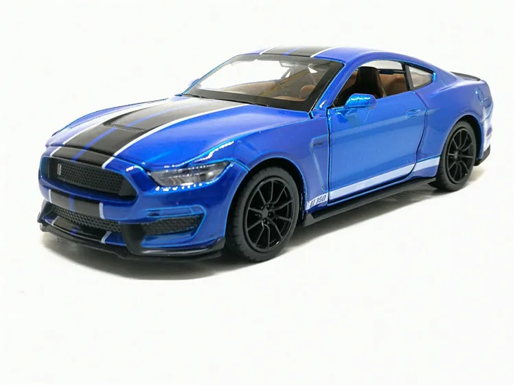 1:32 Ford Cobra Mustang литье под давлением модель автомобиля открытая дверь из металла