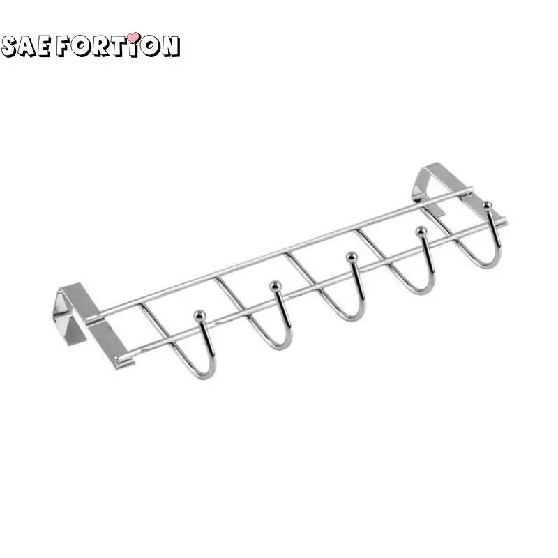 5 крючков из нержавеющей стали вешалка для одежды пальто полотенец кухонная