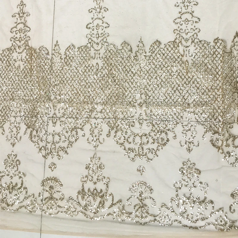 1Y/лот дворец Стиль Европейский Золотой костюм для девочек с блестящими пайетками