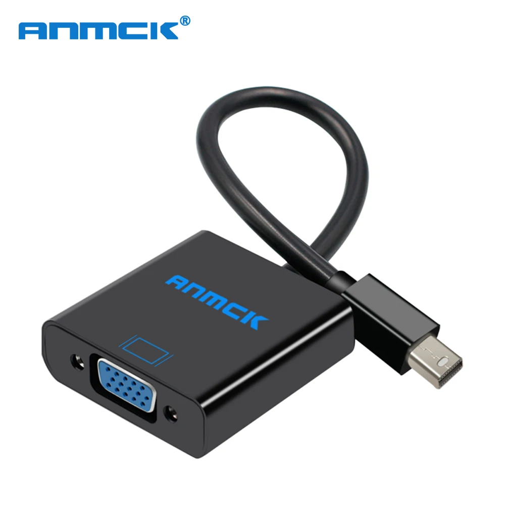 Мини адаптер Anmck для порта дисплея VGA мини порт DP папа HDMI Мама конвертер кабель Apple