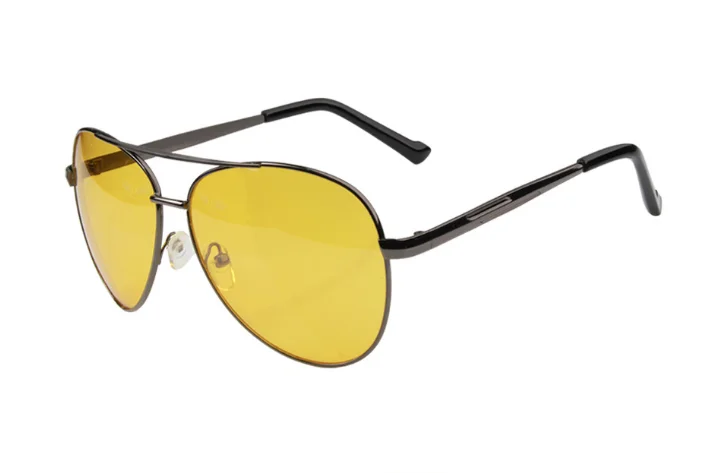 Driver glasses Goggles Aviation Night Driving Yellow Lens Classic Anti Vision Safety For Men | Автомобили и мотоциклы