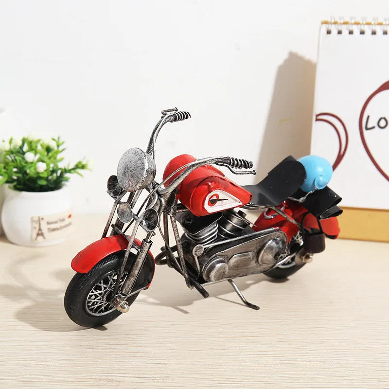 Винтажная 3D модель автомобиля ручной работы фотография украшения мотоцикла