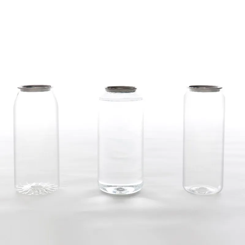 100 шт. ПЭТ чашки бутылки для банки запайки 500 мл прозрачная банок|Вакуумные
