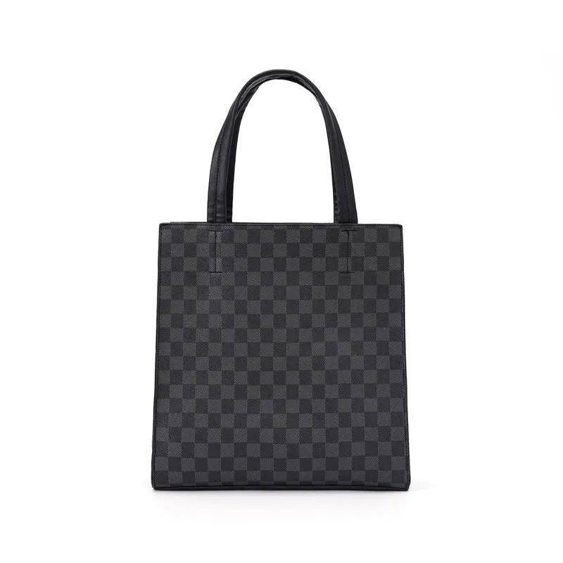 

European and American wind men's and women's computer bag handbag Japanese and Korean one-shoulder leather leather lad leisure