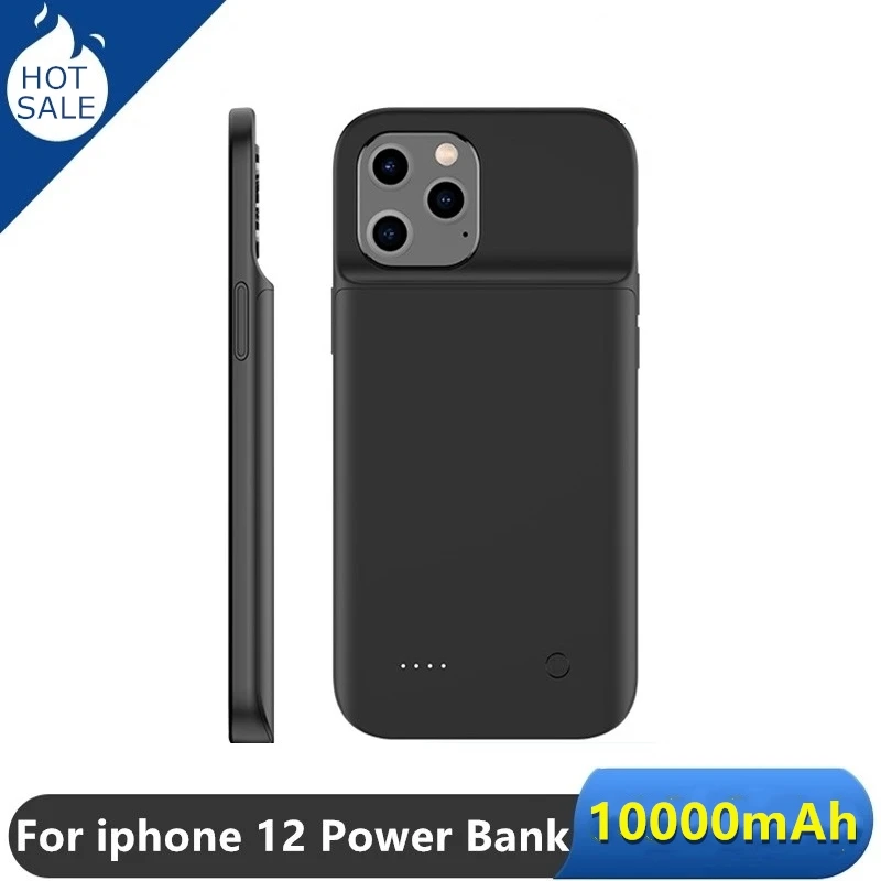 10000 мАч 12 мини зарядное устройство для телефона чехол iPhone Pro Max внешний