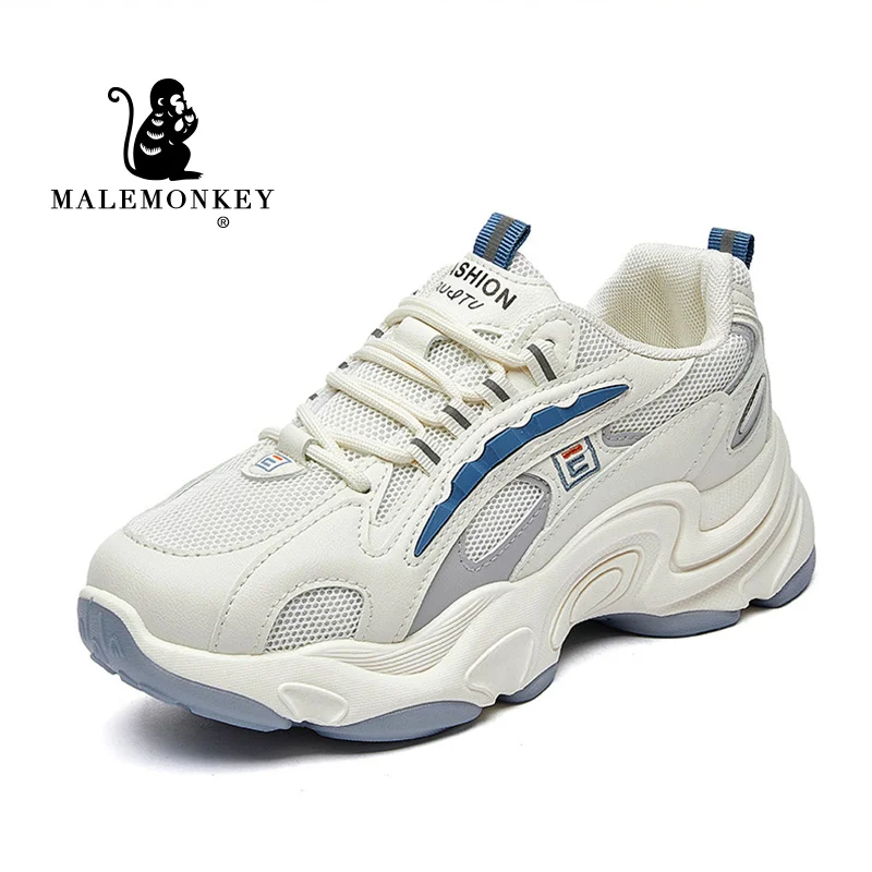 

Casual Women Platform Sneakers 2022 Spring Autumn Fashion Outdoor Breathable Sport Shoes Comfortable Non Slip Female Shoe