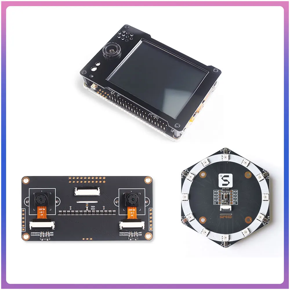 Sipeed MAIX GO K210 AI Pocket Deluxe полнофункциональная макетная плата с корпусом бортовой