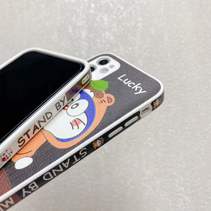 

Doraemon Original Phone Case for IPhone 7/8P/X/XR/XS/XSMAX/11/12Pro/12min Phone Couple Case Cover