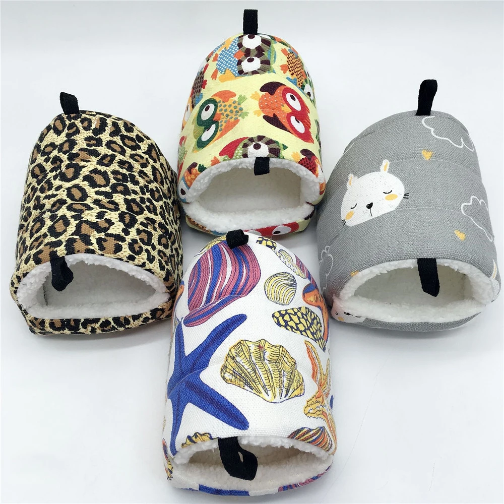 

Подвесной гамак для хомяка, мягкая флисовая койка для домашних животных, белка, сахарница, клетка для морской свинки