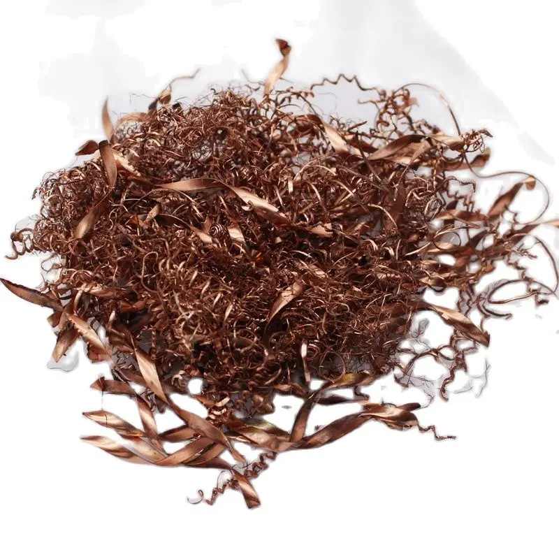 

Медные металлические стружки