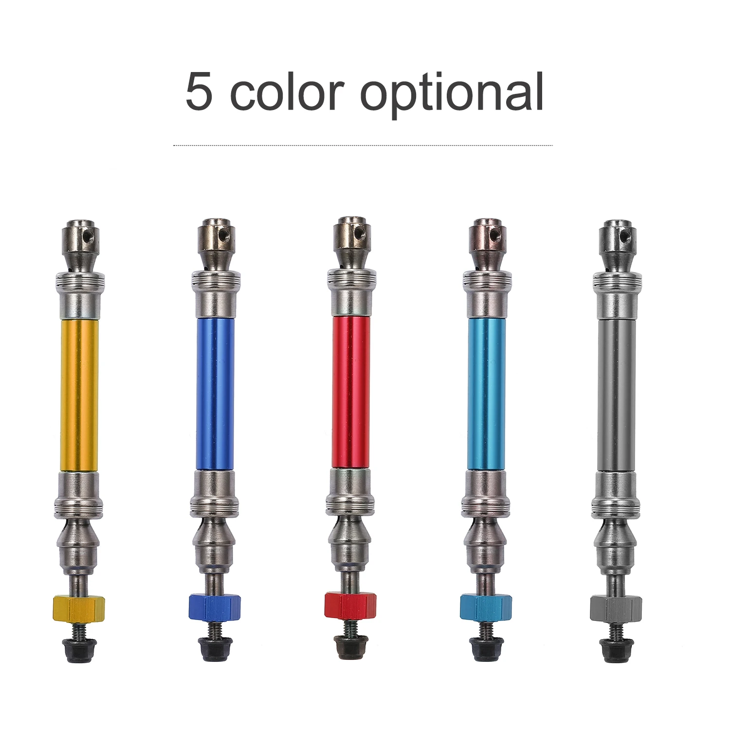 2 шт. SLA018 стальной передний задний Универсальный приводной вал CVD Замена RC части