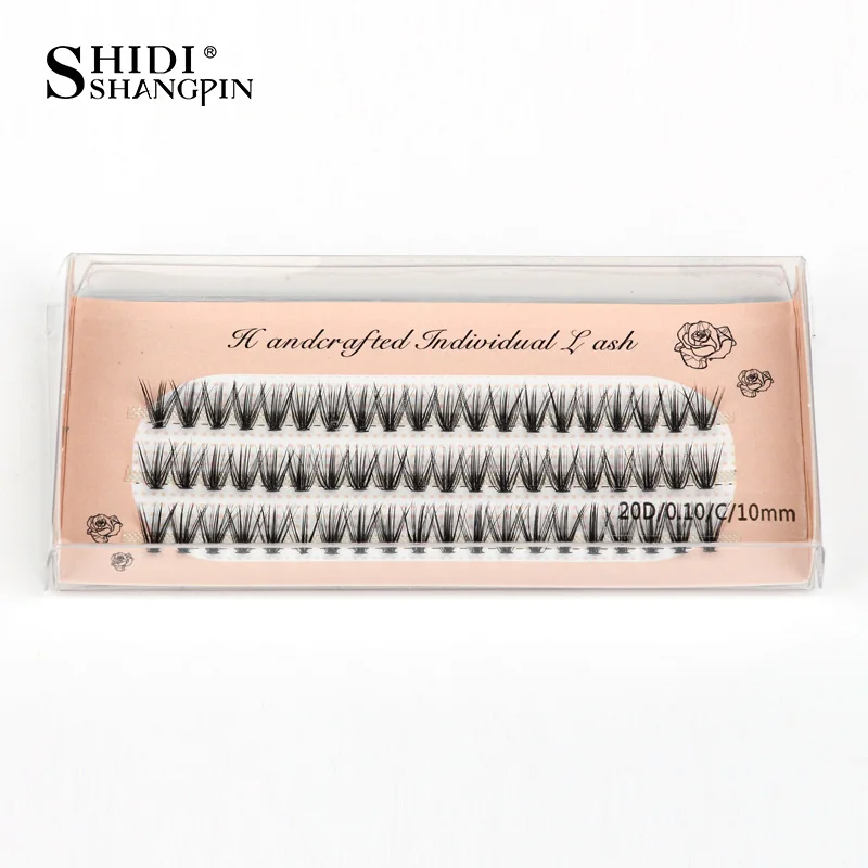 Shidhangpin 60 шт ресницы 0 1 мм Индивидуальные C curl 8 10 12 Макияж Наращивание ресниц |
