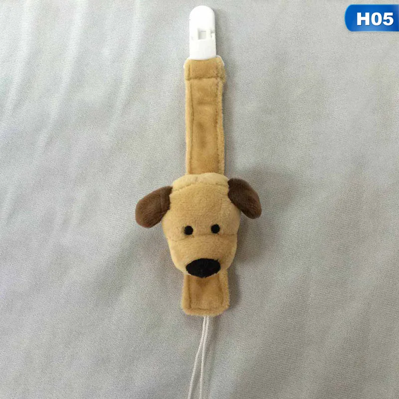 05 Милое плюшевое Детское Зубное кольцо держатель ниппель цепь BabyTeether цепочка игрушечная пустышка держатель цепочка пустышка зажим пустышка цепь - Цвет: 05
