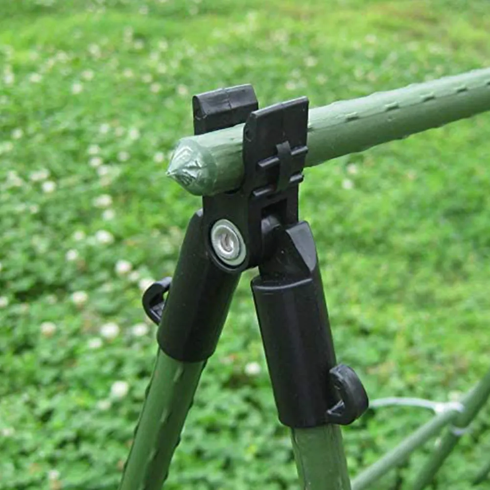 

5pcs Plant Support Awning Pillar Accessories A Clip Quickly Set Up Climbing Vine Bracket Plant Steel Pipe Bracket Garden Support