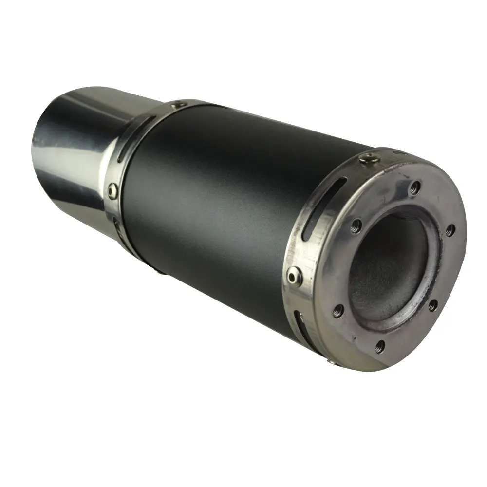 Мотоцикл выхлопной трубы жары глушитель скутер короткий высокая