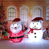 snowman christmas led garden light merry christmas decorations for home 2021 cristmas ornament xmas navidad gifts waterproof