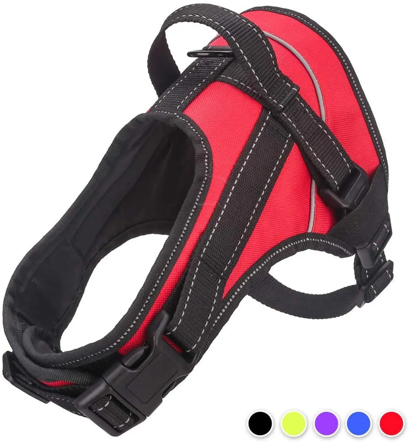 Прочная Светоотражающая повязка для собак регулируемая больших походная