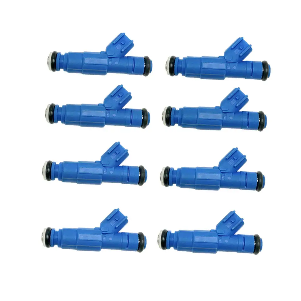

8-Pack Fuel Injectors Vehicle Parts Blue Replacement Fits for Ford F 150 4.6L 04-2008 FJ867 2006 2007 2008 4L3E-B4C E-150 E250