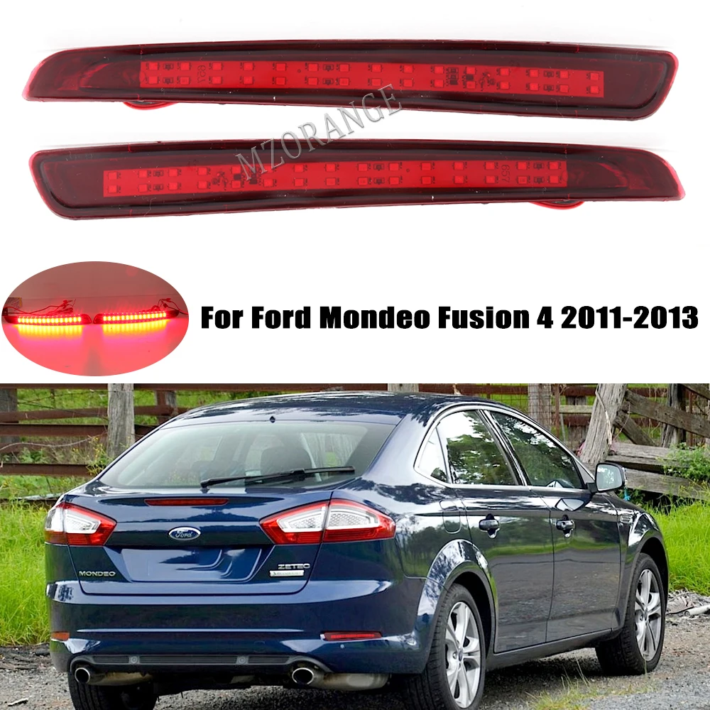 Светильник рь для заднего бампера Ford Mondeo Fusion 4 2011 2012 2013 стоп-сигнал отражатель