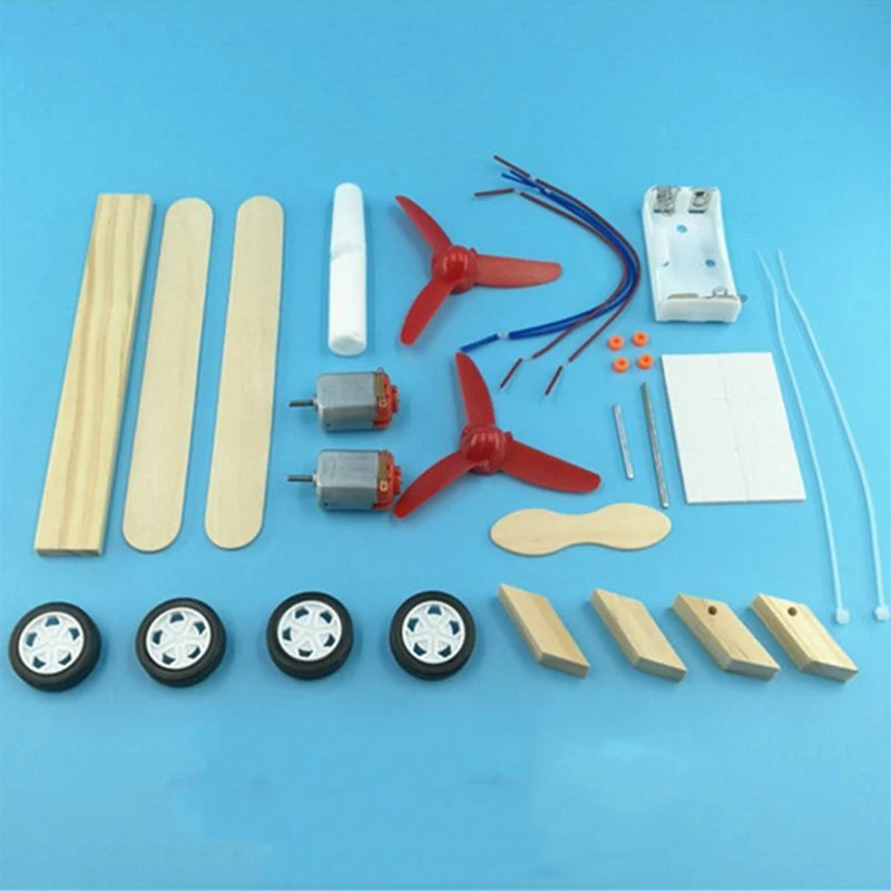 

DIY Airplane Kids Wooden Puzzles Helicopter Students Handmade Model Glider Assembly Kit Boys Science Model