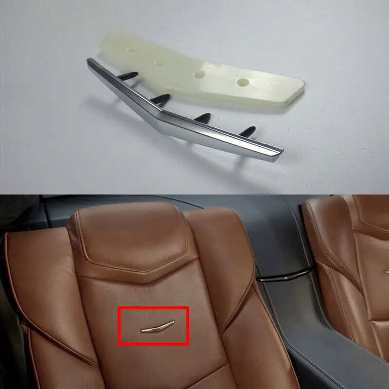 

Cabin Leather Seat Wave Crest Badge For Cadillac ATS XTS XT5 CT6 SRX 23267944