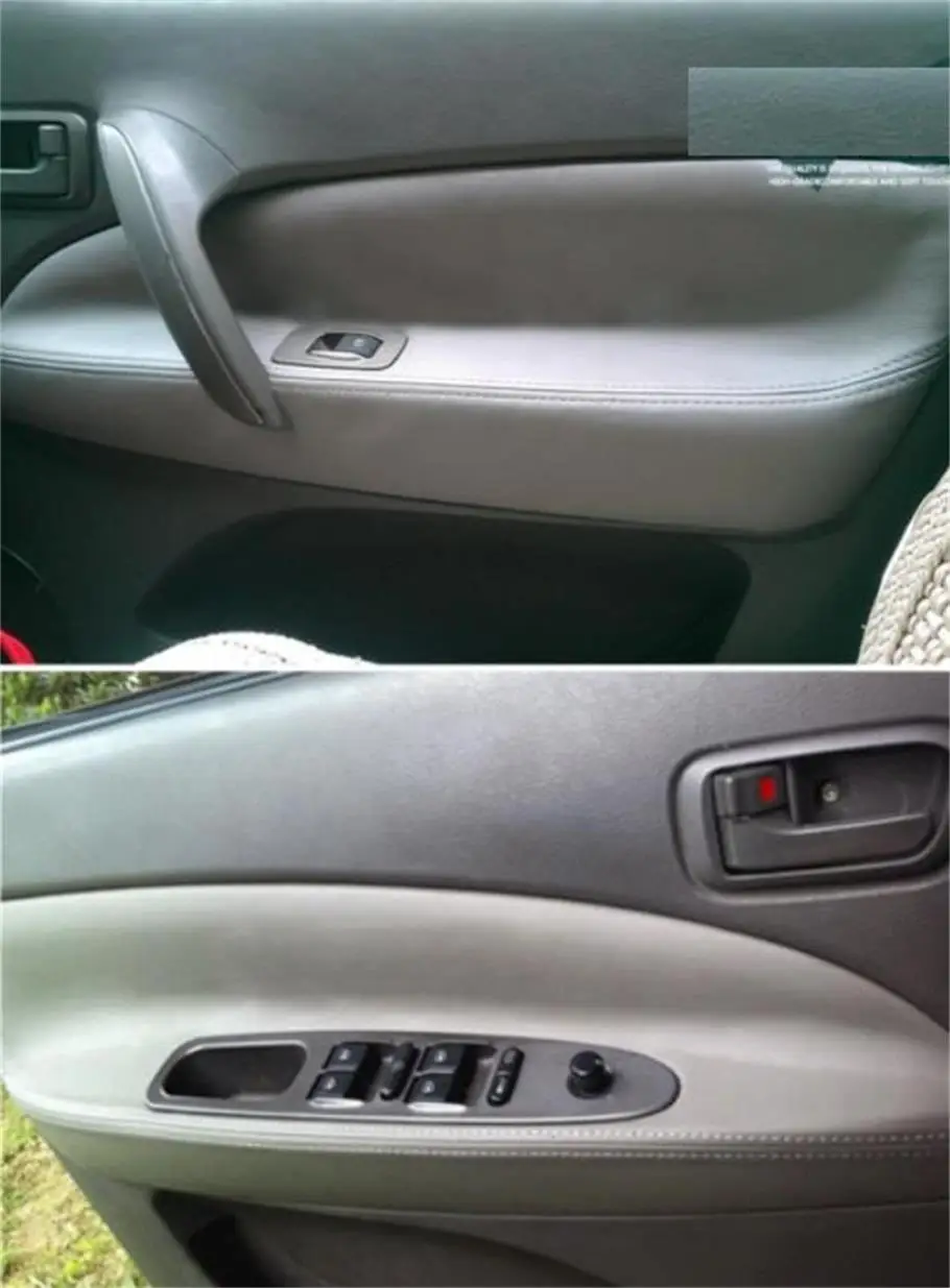 Для Chery Tiggo 2006 2007 2008 2009 подлокотник из микрофибры для передней/задней панели двери