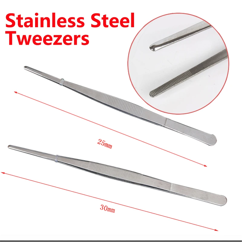 1 шт. Нержавеющая сталь Пинцет Высокоточный Домашний медицинский удлинитель