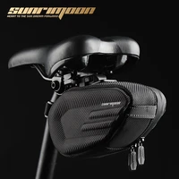 sunrimoon bike bicycle saddle bag tool storage mtb cycling tail seat rear pouch bag fully waterproof tool kit accessories