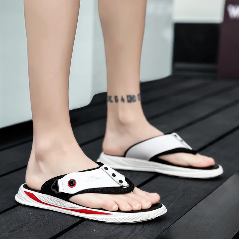 ;   ;  ; Sandalias De Verano Hombre Piel Sandalia Rasteira Playa