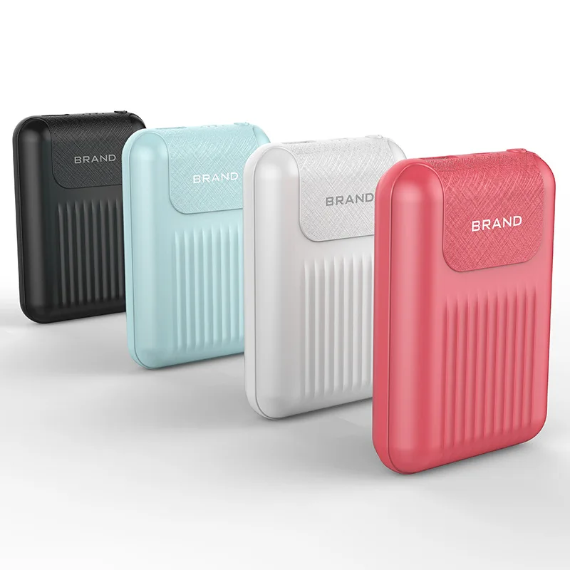 Мини 10000 мАч Power Bank для iPhone 8 Plus Xiaomi Mi аккумулятор зарядное устройство Внешний