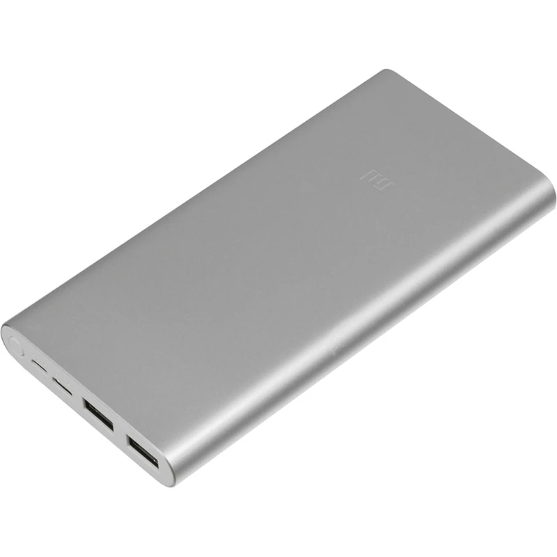 Внешний аккумулятор (Power Bank) XIAOMI Mi Power Bank 3 PLM13ZM 10000мAч серебристый (vxn4273gl)|Внешние