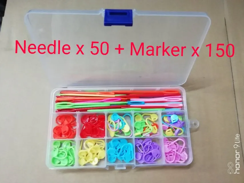 200 шт./коробка Детские вязальные спицы для вязания|Швейные иглы| |