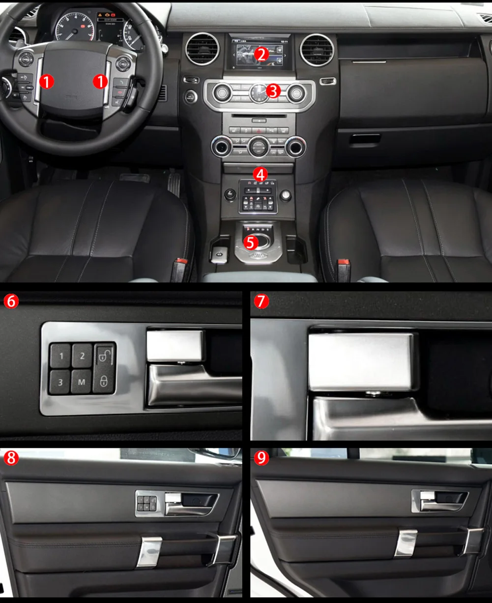 Для Land Rover Дискавери 5 4 L462 LR5 LR4 Дискавери Спорт автомобиль центральная консоль Шестерня пленка Центральная AC навигация протектор ТПУ пленка