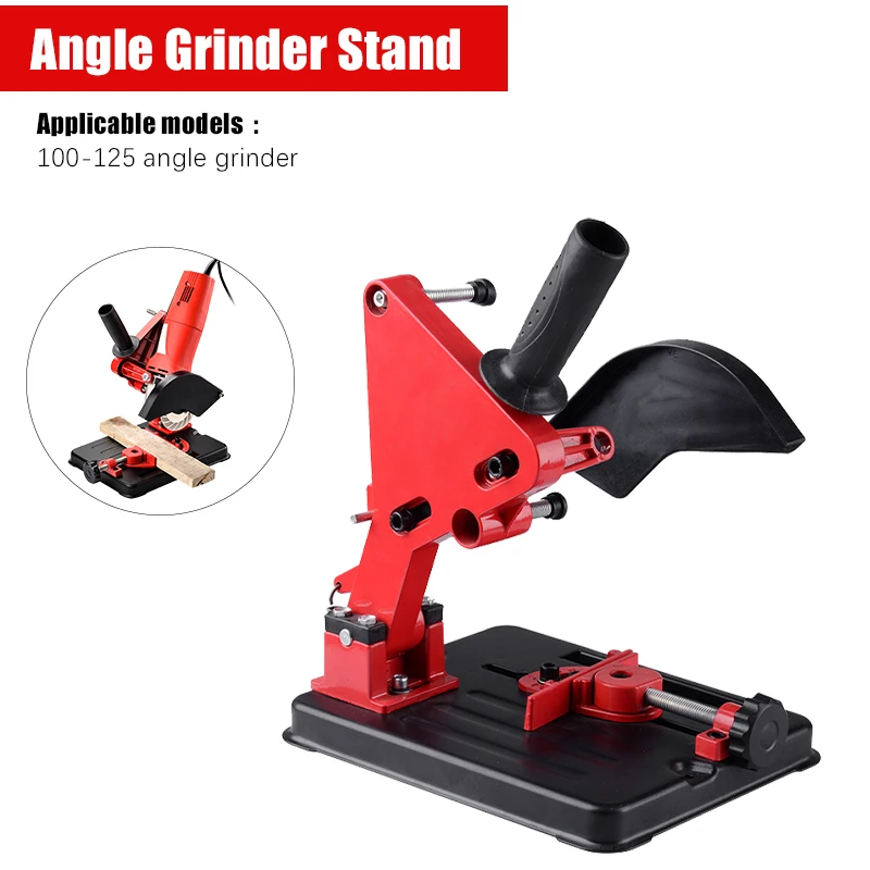Angle Grinder Stand Bracket Holder Support for 100-125 DIY Cutting Power Tools Accessories | Инструменты