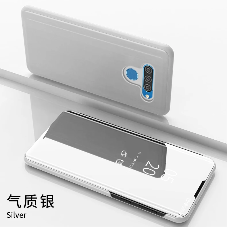 Противоударный чехол для LG Q60 роскошное умное зеркало откидная крышка на LG K50 Fundas на LG K12 Prime Coque LG K12 Max
