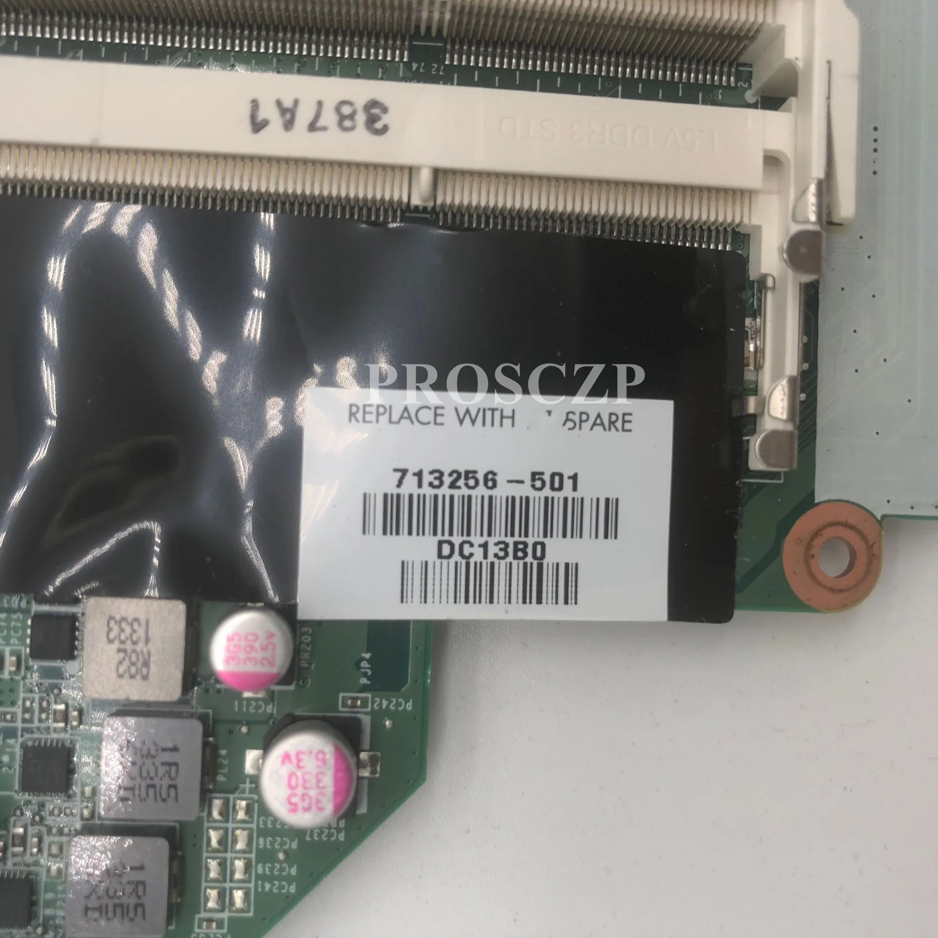Бесплатная доставка Для 14 E 15 17 713256 501 001 DA0R63MB6F1 материнская плата для ноутбука PGA 947