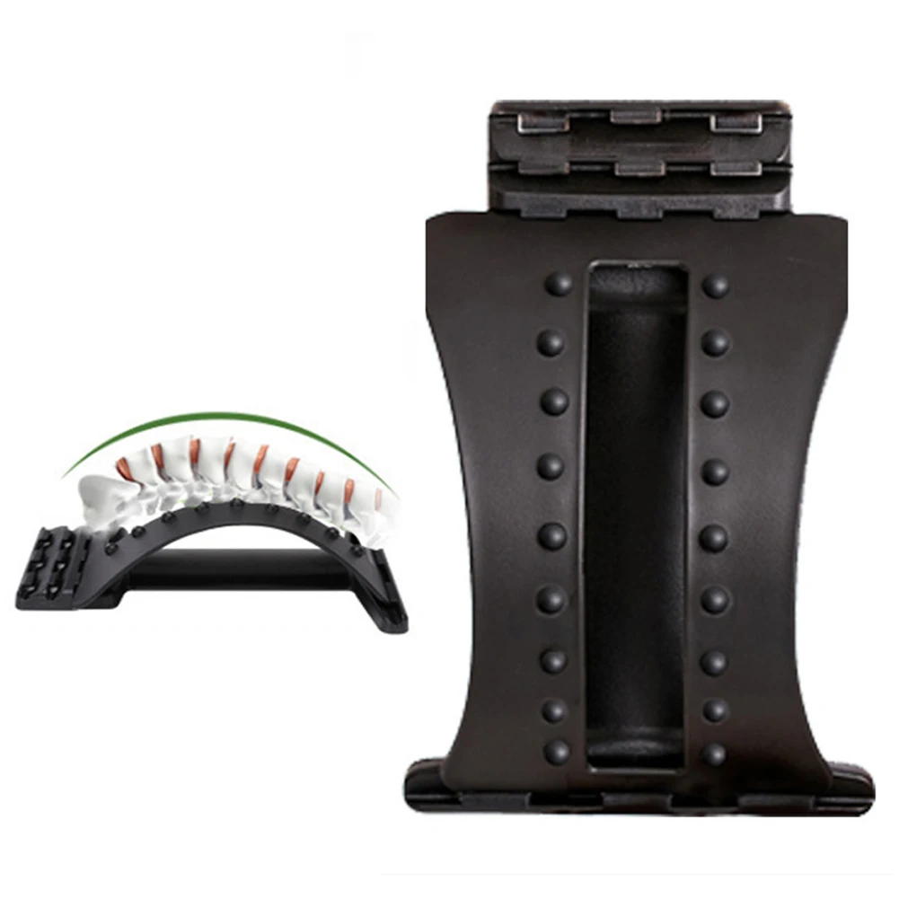 Массажер для спины снаряжение фитнеса растягивающийся массажер поясничный