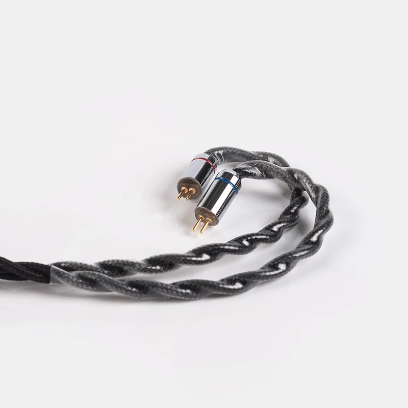 KBEAR 4 ядра 7N один кристалл медный кабель 2,5/3,5/4,4 мм с MMCX/2pin/QDC TFZ для KZ ZS10 ZSN Pro ZSX BLON BL-03 V90 BA5